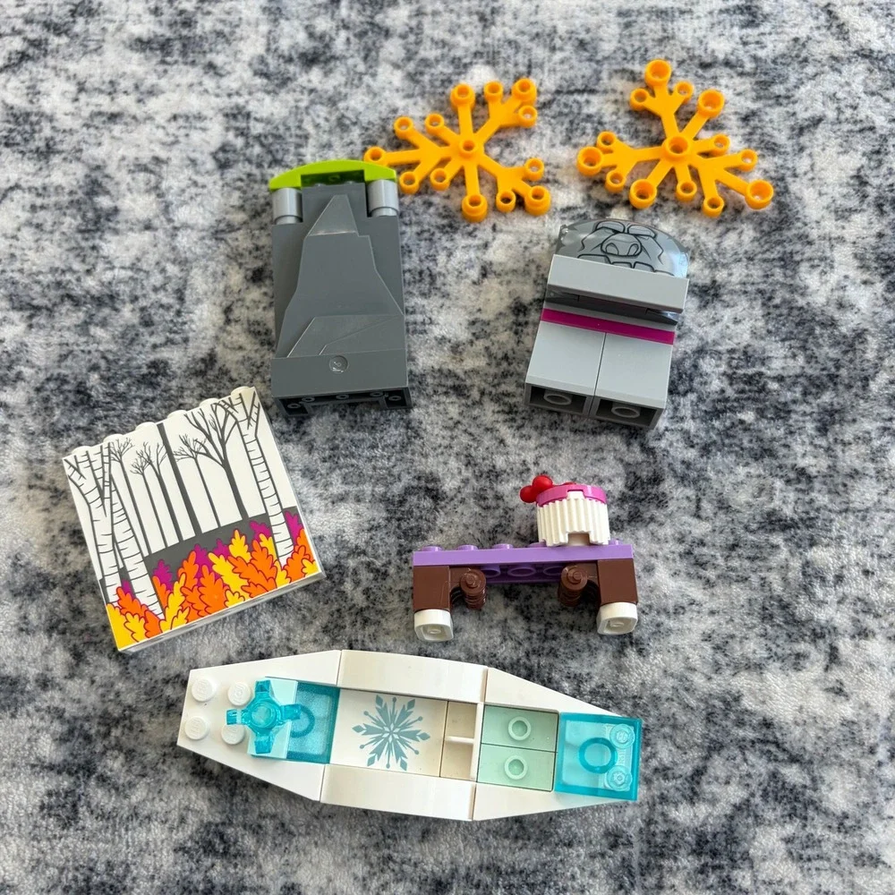 LEGO Disney Frozen Elsa Anna Olaf Winter Throne Canoe Expedition Lot‎ Kids Toy